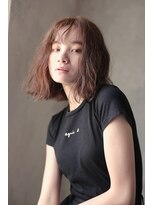 ソイ コンク 下北沢(soi conc)&nbsp;ミルクティーベージュ×ルーズボブ◎【下北沢 soi conc】