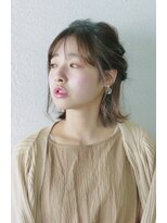 ヘッツ 仙台駅前店(HETTU)&nbsp;ハーフアップ　カジュアルアレンジ