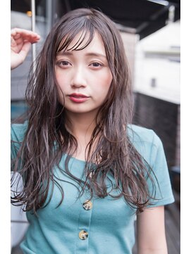 ケイト(kate) 【kate 大宮】シースルー斜めバング×マーメイドアッシュ