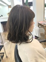 アメリ(Ameri)&nbsp;-Ameri-シークレットレイヤーボブ　×   フォギーベージュ