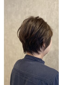 アーティス ヘア デザイン(Artis hair design) 【４０代５０代人気】【ボリュームアップ】耳掛けショートヘア
