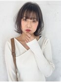 ルーズボブ_クールショートピンクベージュボブルフ_28028