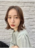 外ハネミディー**