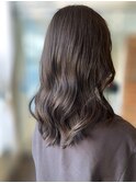 20代30代40代艶感アッシュグレージュ透明感ロング