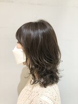 低温デジパで叶えるお手入れ楽ちんレイヤーミディヘア
