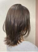 美髪/大人かわいい/こなれミディ/サンドベージュ[学芸大学]