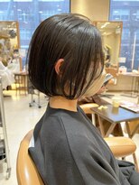 モリオ フロム ロンドン サッポロファクトリー店(morio FROM LONDON)&nbsp;【morio】札幌ボブ　ぱつっとかわいい丸みのボブ