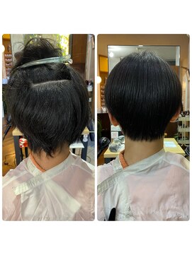 メロウ ヘア(mellow hair) メンズショート