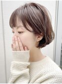 前髪あり大人ショートボブ20代30代40代【Ruufus恵比寿渋谷】