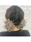 お団子ツイン