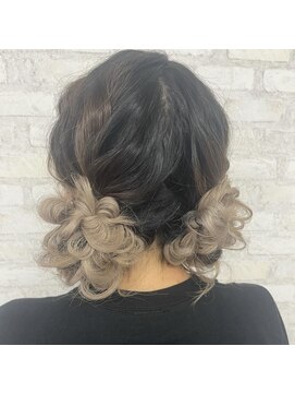 ヘアセット専門店 ナゴミ 渋谷店(nagomi) お団子ツイン