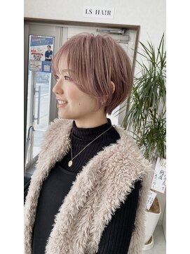 エルエスヘアー(LS HAIR) LSHAIR片山　大人かわいい透明感ショート