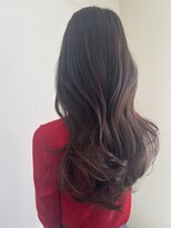 シェノン 西梅田(CHAINON)&nbsp;レイヤーカット/ウェットヘア/デザインカラー/ブラウンカラー