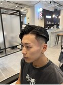サイドパート×フェード 【立川 メンズ】