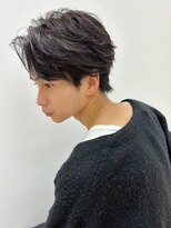 ツーダブルバイフィフス 茶屋町店(WW.. by fifth)&nbsp;ツイストスパイラルメンズマッシュツイストパーマツーブロック