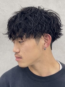 ポート 浦和(PORT) 波巻きスパイラルパーマツイストスパイラルパーマメンズマッシュ