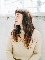 エクファ ヘア シェリル 草津 南草津店(ex-fa hair cherir)&nbsp;切りっぱなしボブエアリーロング美髪のススメピンク