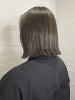 ヘアースペースブルーム プリュス 石橋店(HAIR SPACE BLOOM plus)&nbsp;石橋阪大前/髪質改善/グレージュ/ブリーチ無し/透明感カラー