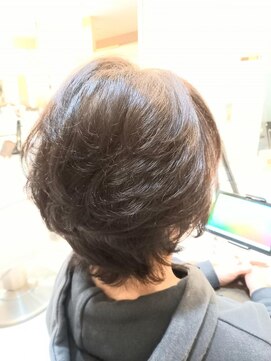 ビューティシモ 東長崎(Beautissimo) クセを活かしたショートボブ