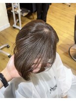 ヘアー ミュゼ 柱店(HAIR Musee) 白髪ぼかしベージュ