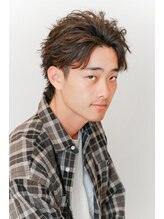ニューヨーク ニューヨーク マザーズ イオン四條畷店(NYNY Mothers) かきあげ風オールバックパーマ