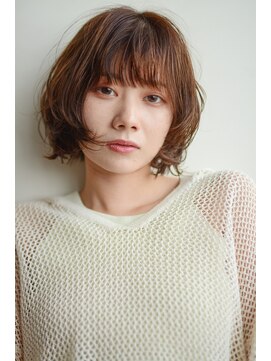 グリーン 北千住(green) 【green】ショート×パーマ