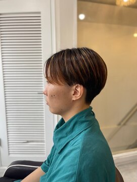 メンズカット バイ ソイクフ(メンズカット by SOY-KUFU) ショートヘアカールベリーショートMEN'S HAIR