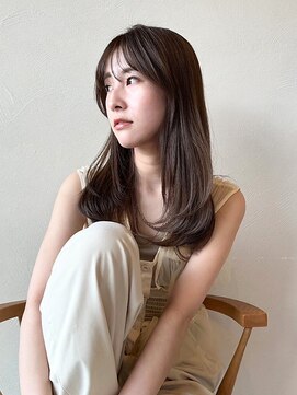 オブジェ シエル(obje't ciel) 【obje't ciel】レイヤーカット/ブラウンカラー【山口紗季】