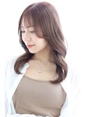 韓国レイヤーカット×オリーブベージュ 20代30代40代