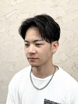 モップアップ(Mop up) センターパート