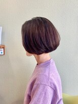 ライフヘアデザイン(Life hair design) こなれた秋のミセスボブ