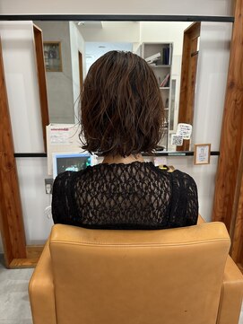 アドラーブル 松崎店(adorable) 秋冬も可愛く◎【きりっぱなし】ゆるふわパーマ