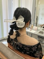 メル ヨコハマ(MeL)&nbsp;編み下ろしポニースタイル