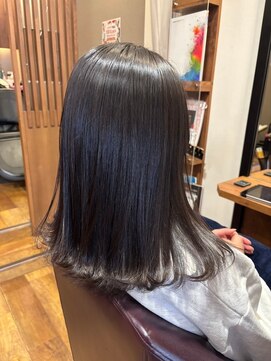 美容室ヒラトヤ 仙北店 大人かわいい☆20代30代40代☆小顔外はねふんわりセミロング