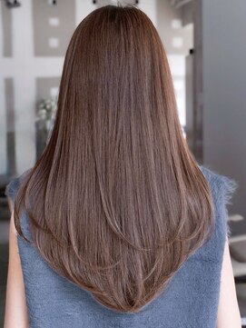 エインアンリー 明治神宮前(AIN.ANLY.) ☆レイヤーカット毛先ワンカールくせ毛風カール薄めバングデジパ