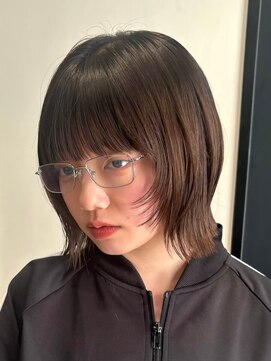 ノイ(noi) 顔周りレイヤーカットくびれヘアミルクティーベージュカラー