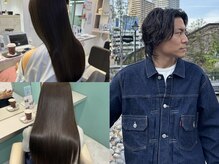 【池本限定】髪質改善ストレート+髪質改善トリートメント（カット込み）￥17600