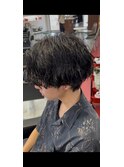 波巻きツイスパMIXパーマ