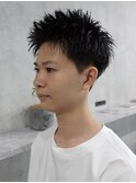 スパイキーショート/メンズパーマ/ピンパーマ/メンズカット