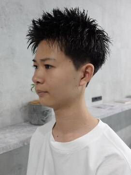 ラベル 渋谷(LAVEL) スパイキーショート/メンズパーマ/ピンパーマ/メンズカット