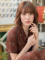 カバーヘアアンドスパ ブリス 浦和(COVER HAIR&SPA bliss)&nbsp;フレンチカジュアルくせ毛風波巻きウェーブh4浦和20代30代40代