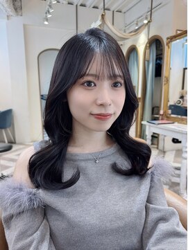 ロンドアベニール 北千住(Lond avenir) 姫カットレイヤー/レイヤーカット/韓国風巻き/顔周り/前髪北千住