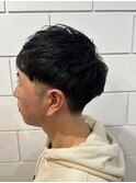 men'sナチュラル束感ショート