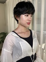 トリッカ 銀座(tricca)&nbsp;ショートパーマ/ニュアンスパーマ/ナチュラルパーマ/小顔ヘア