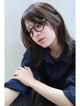 ココアベージュ／クラゲヘアー/小顔【神保町】