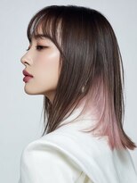 アンサ 小倉店(ANSA)&nbsp;【さりげなく映える】インナーカラー×大人ミディ