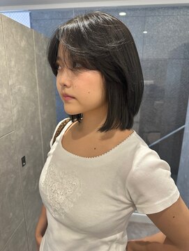 ブランコトレス 祖師谷店(BLANCO tres) 大人ミディアムボブ