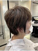 ANEW大宮店【アニュー】ショートボブ/ダークブルー/髪質改善