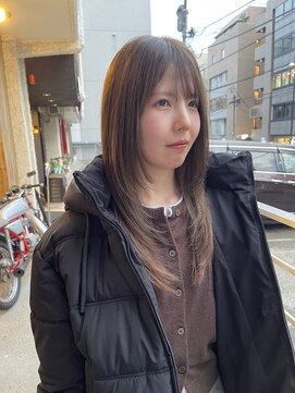 ツネ ヘアアンドヘッドスパ(TsuNE hair&head spa) ロングレイヤー/ロングヘア/レイヤーカット