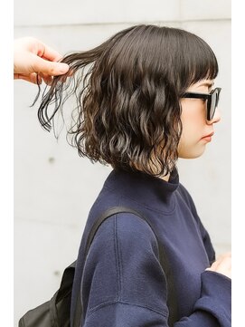 ラレイ ハラジュク(Lalei harajuku) 原宿ボブパーマ外ハネボブスパイラルパーマ大人ボブ20代30代40代